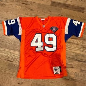 Mitchell and Ness Denver Broncos Dennis Smith mile high exclusive jersey xl